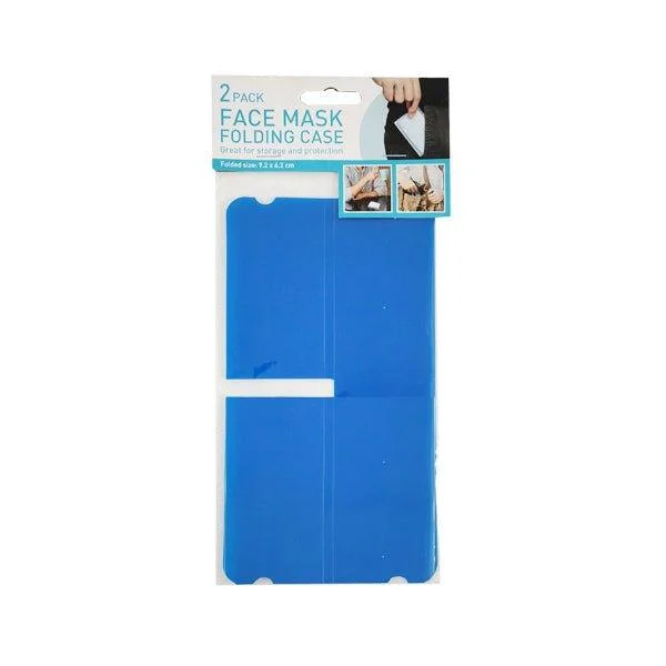 Folding Face Mask Case 2 Pk