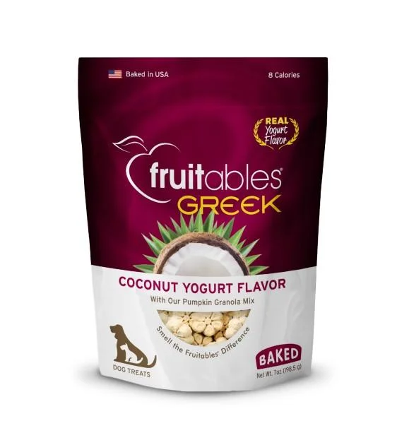 Fruitables Greek Coconut Yogurt Dog Treats