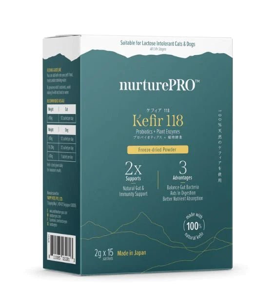 GIFT WITH PURCHASE >$120: Nurture Pro Kefir 118 Probiotics + Plant Enzymes Freeze-Dried Powder (1 x Sachet)