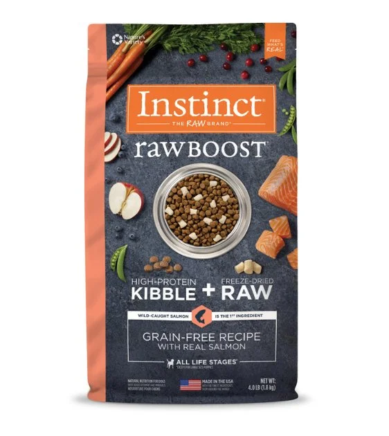 Instinct Raw Boost Grain-Free Real Salmon Dry Dog Food