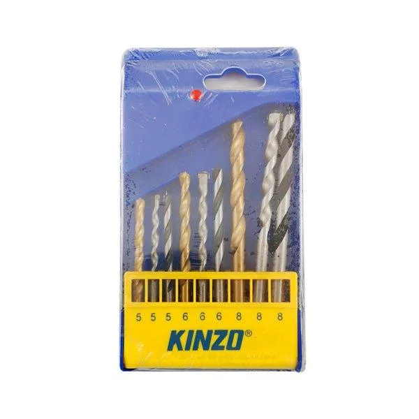 Kinzo Combination Drill Bit Set 9 Pce