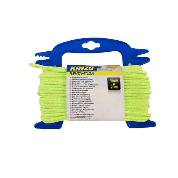 Kinzo Rope 23M X 4mm Fluorescent