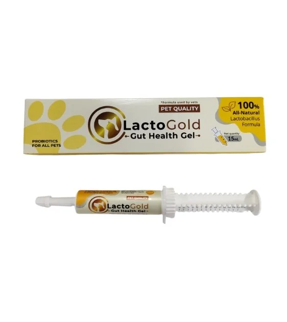 LactoGold Probiotic Gel for Dogs & Cats (Yellow)