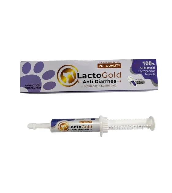 LactoGold Probiotics + Kaolin Gel for Dogs & Cats (Purple)