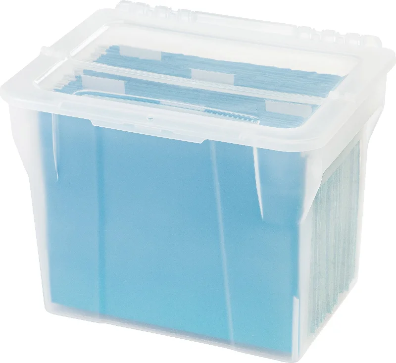 Letter Split-Lid File Box - 20 QT