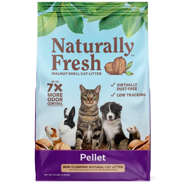 NATURALLY FRESH Non-Clumping Pellet Litter, 11.78kg (26lb)