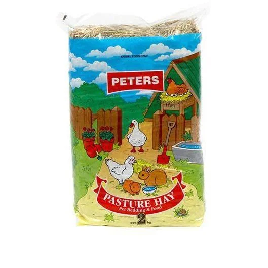 Peters Pasture Hay Small Animal Bedding and Food 2kg