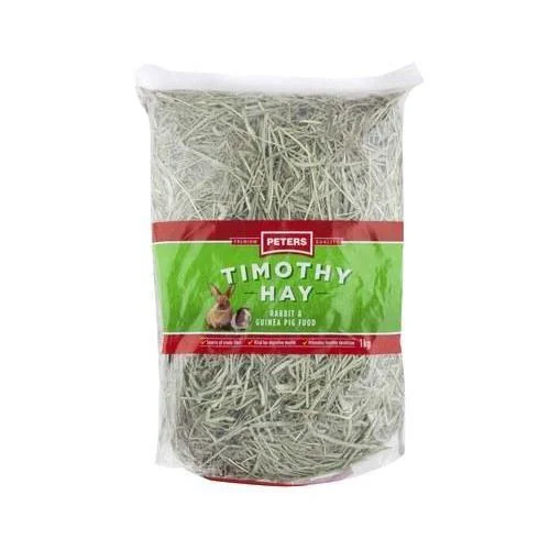 Peters Timothy Hay Rabbit and Guinea Pig Food 1kg