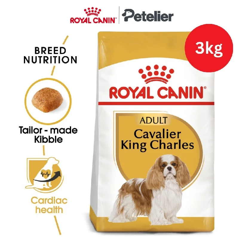 Royal Canin Cavalier King Charles Adult 3kg Dry Dog Food - Breed Health Nutrition