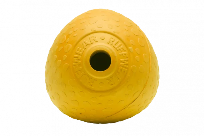 Ruffwear Huckama Rubber Throw Dog Toy - YELLOW