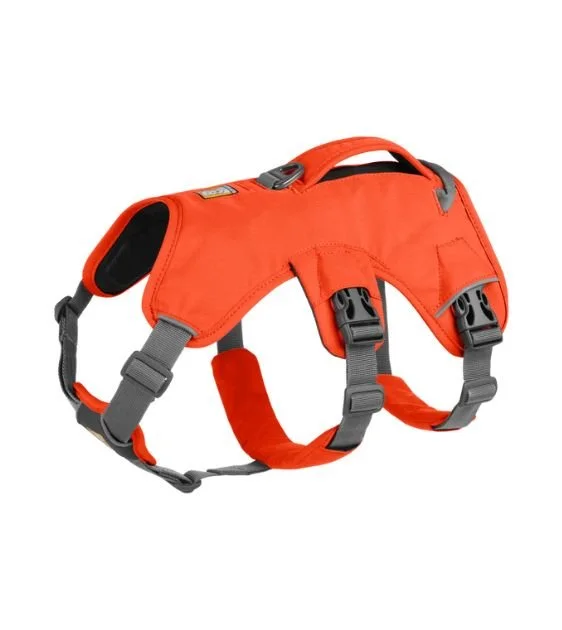 Ruffwear Web Master™ Dog Harness with Handle (Blaze Orange)