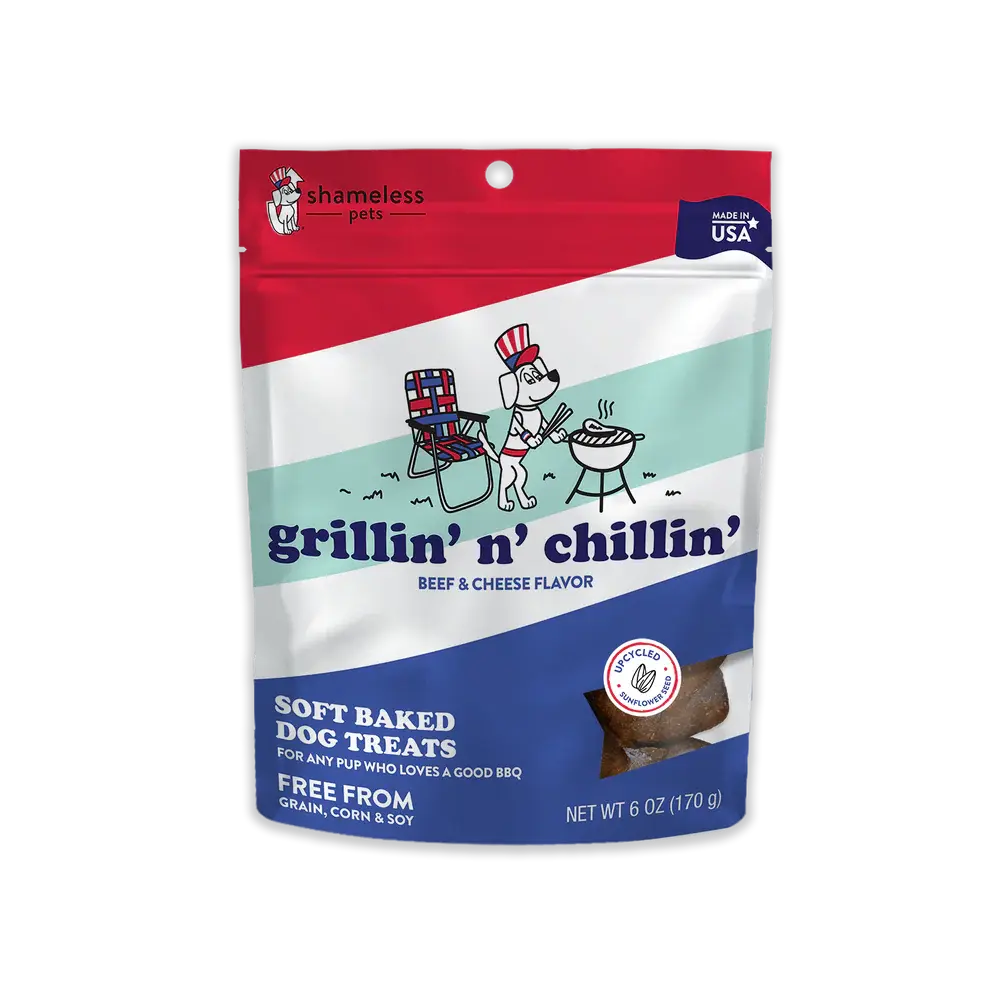 Shameless Pets Grillin’ N' Chillin' Soft Baked Dog Treats