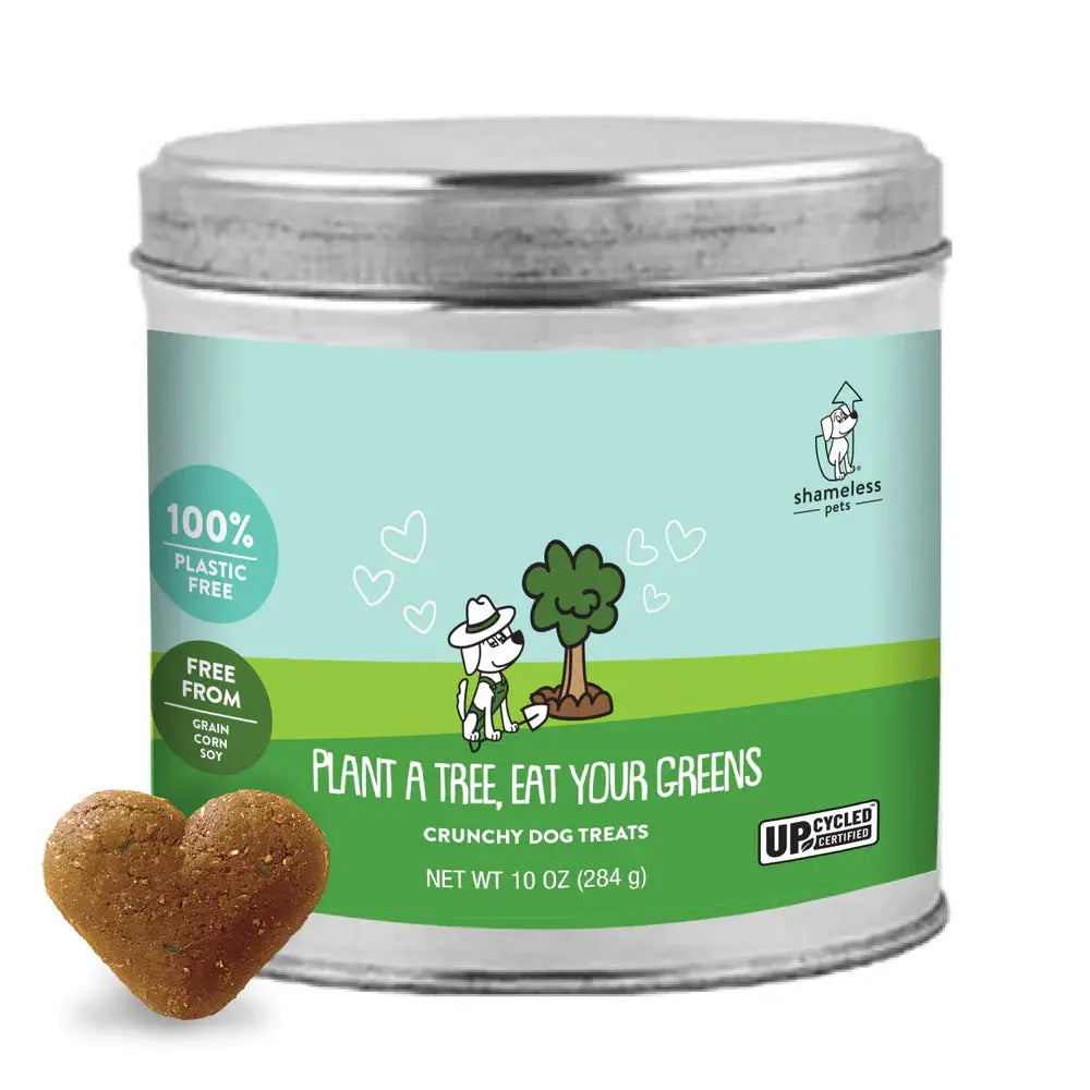 Shameless Pets Plant A Tree, Eat Your Greens Crunchy Dog Treats