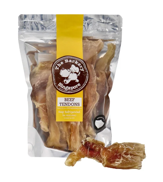 The Barkery Dehydrated Beef Tendons Dog Treats